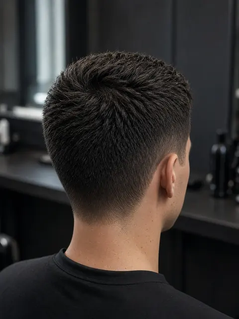 Coupe homme courte et dégradée